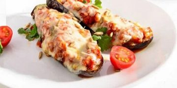 طرز تهیه دلمه بادمجان با گودا