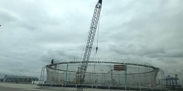 بزرگترین قفس متحرک دریایی پرورش ماهی در گمیشان به آب انداخته می‌شود