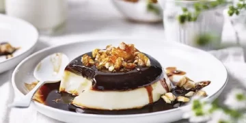 دسر قهوه و نارگیل