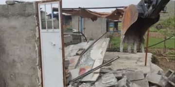 پنج واحد خانه باغ غیرمجاز در بانه تخریب شد