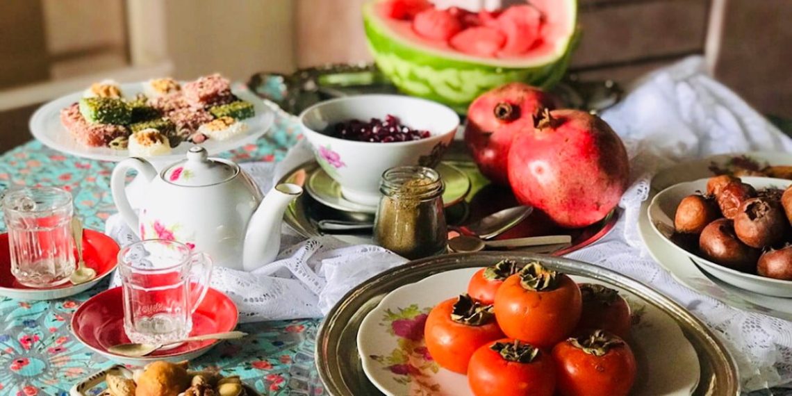 تنظیم خوراک در شب چله