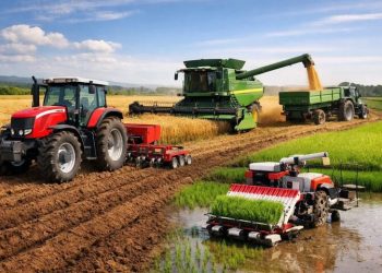 جذب ۲۰۷ درصدی اعتبار مکانیزاسیون کشاورزی در محمودآباد