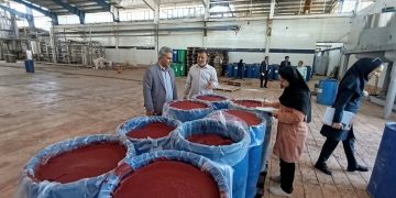 توقف فعالیت یک کارخانه تولید رب گوجه‌فرنگی در کهنوج به‌دلیل مسائل بهداشتی